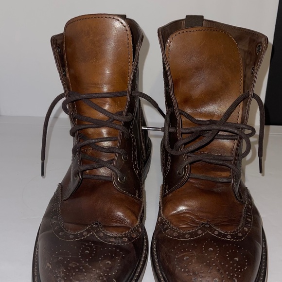 Men Gordon Rush leather boots size 10.5 - Picture 3 of 12